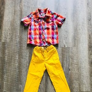 Back to school Old Navy Boys Outfit- Size 5T